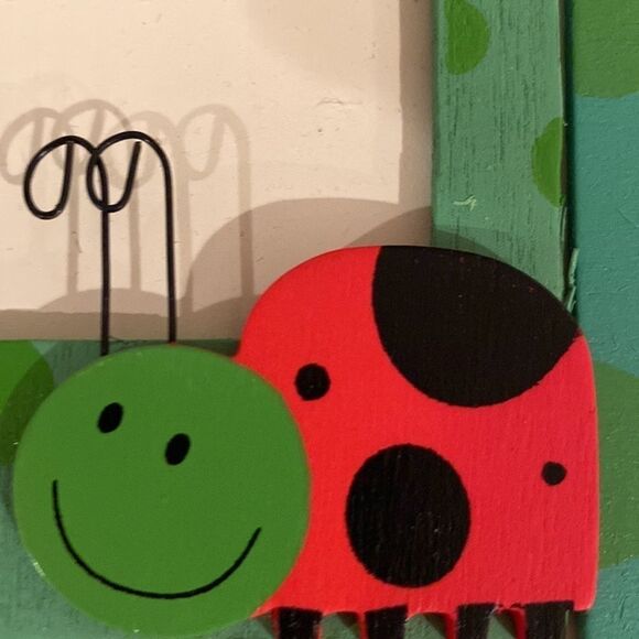 Ladybug Wood Craft Frames set of 12 NEW Multi Use Open Back 3 inches - Picture 2 of 8